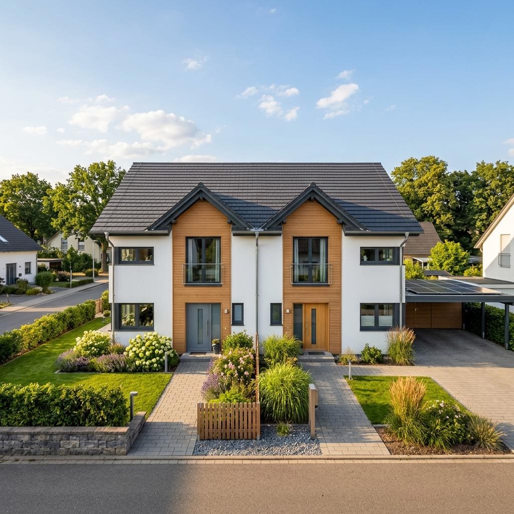 Doppelhaus Medley 126 von FingerHaus in Holzbauweise