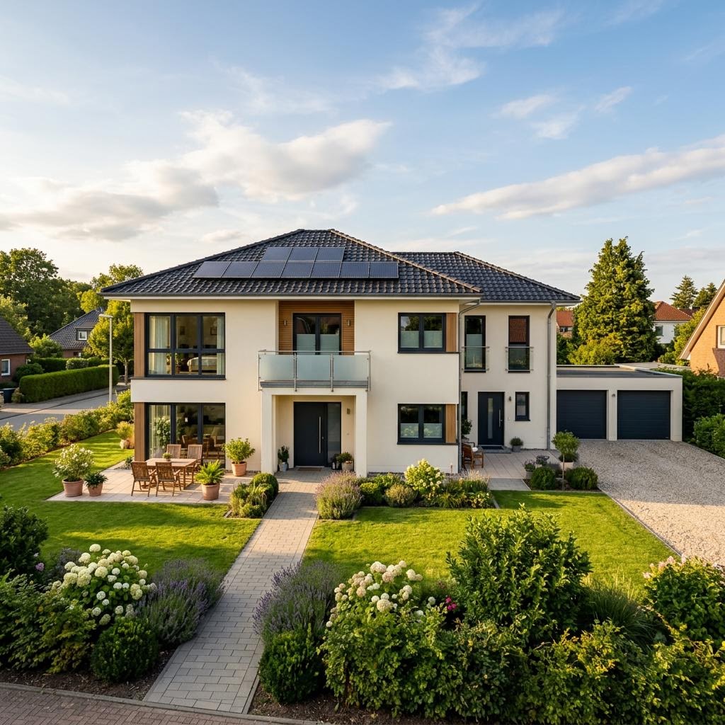Repräsentatives Mehrgenerationenhaus Arcus 225 von heinz-von-heiden mit Walmdach