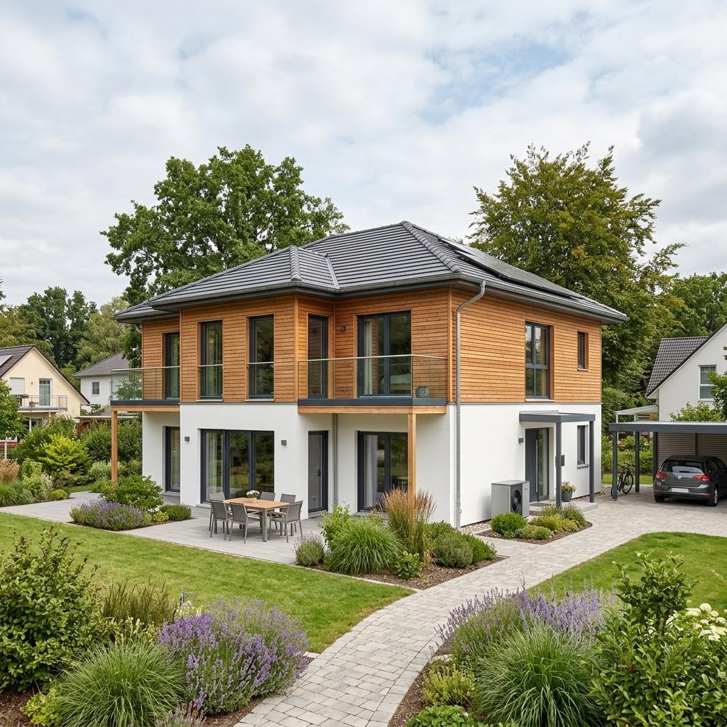 Mehrgenerationenhaus Mehrgenerationenhaus Twin Generation 250 von Keitel-Haus — Walmdach, 250 m²