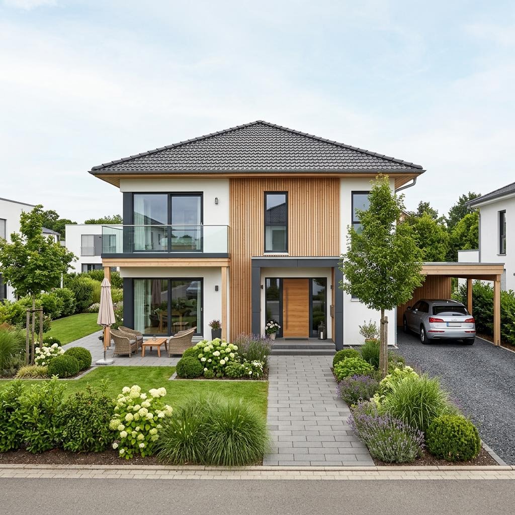 LUXHAUS Walmdach 220 Preis LUXHAUS Walmdach 220 – Fertighaus Preis pro m²