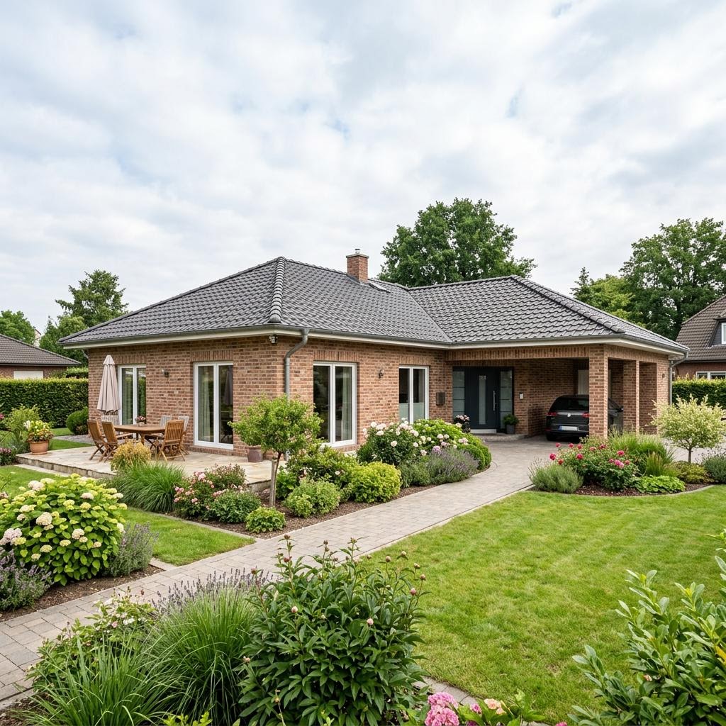 Rötzer Ziegel-Element-Haus Ziegel-Winkelbungalow 140 Preis Rötzer Ziegel-Element-Haus Ziegel-Winkelbungalow 140 – Fertighaus Preis pro m²