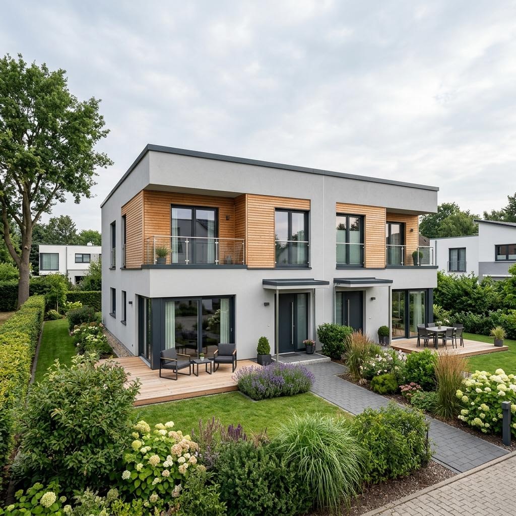 Zweifamilienhaus Zweifamilienhaus Invest 210 von STREIF Haus — Flachdach, 210 m²